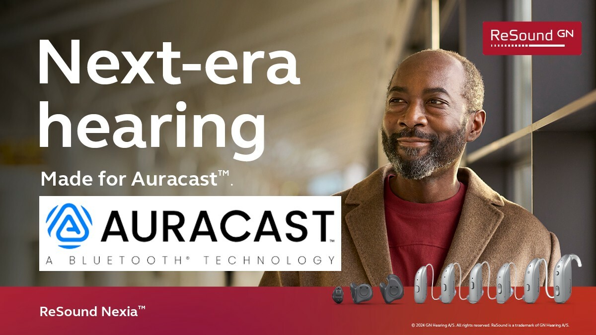 How will Auracast be used in hearing aids?