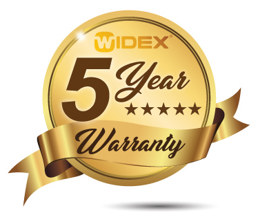 5-year Warranty at HEARING SAVERS