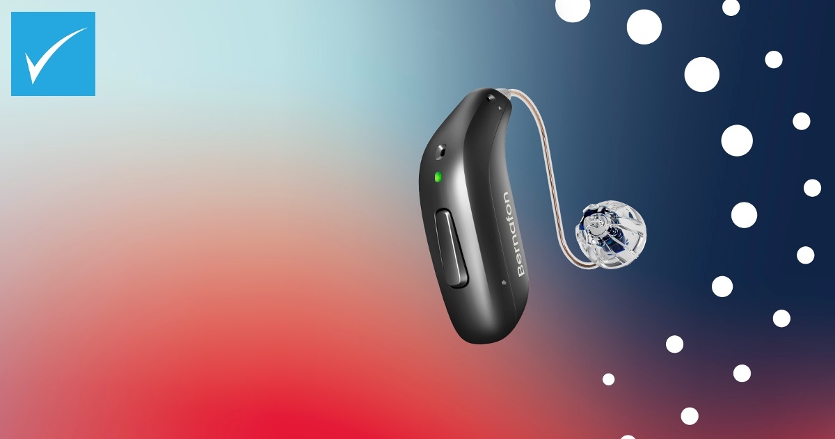 Bernafon Encanta rechargeable hearing aids discounted at HEARING SAVERS