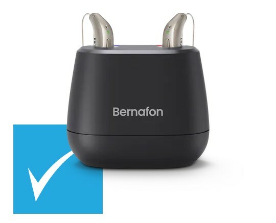 Bernafon Encanta rechargeable hearing aids discounted at HEARING SAVERS