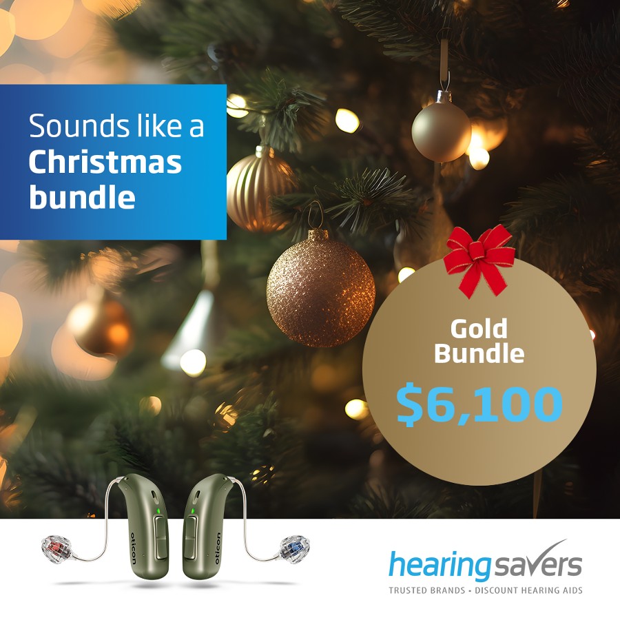 Oticon Real Gold Bundle at HEARING SAVERS