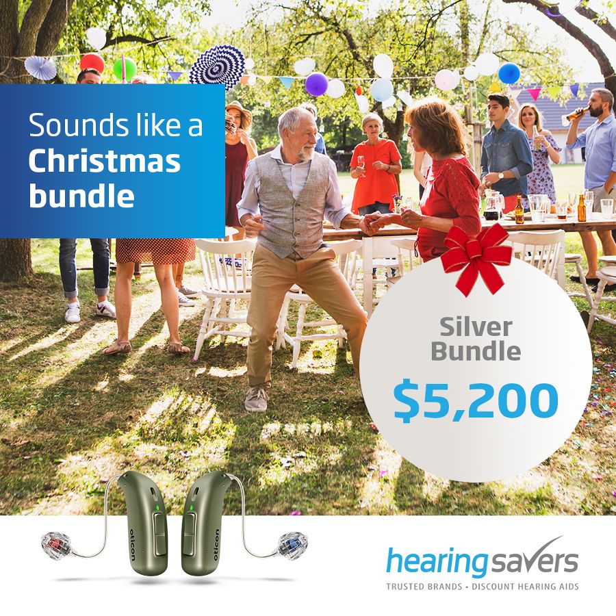 Oticon Real Silver Bundle at HEARING SAVERS