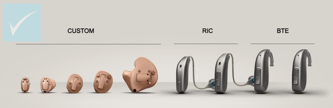 Hearing Aid Styles - Discounted at HEARING SAVERS