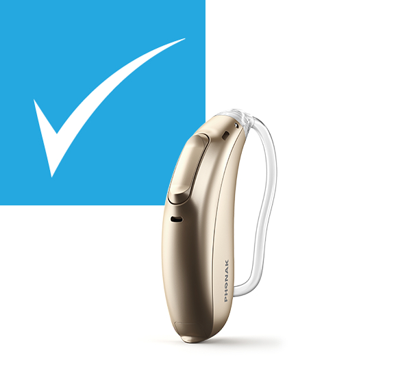 Phonak Naida Lumity L-M power hearing aid