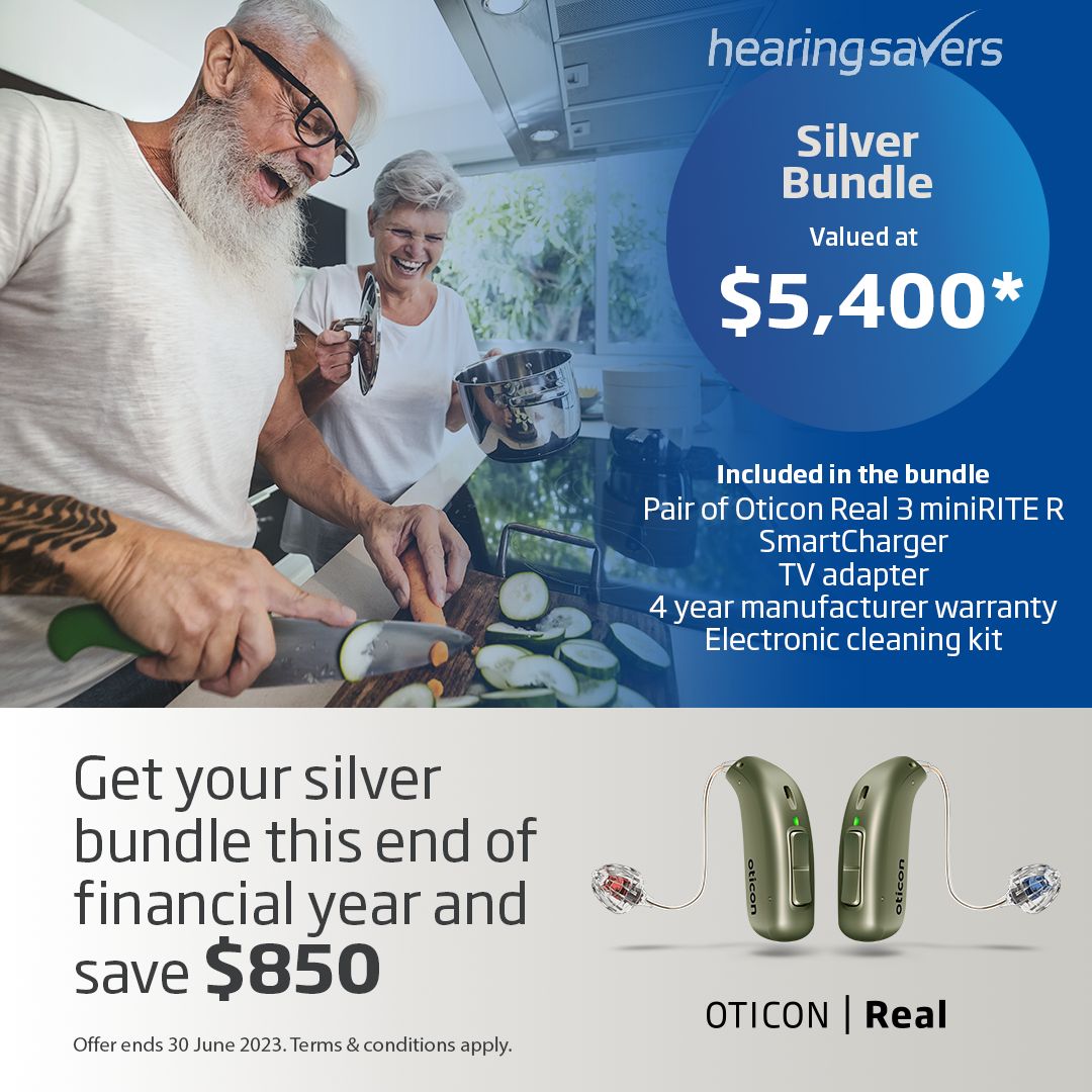 Oticon Real Platinum Bundle at HEARING SAVERS