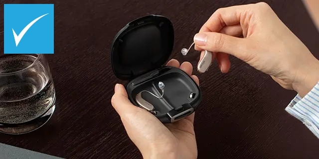 Oticon Verit hearing aids discounted at HEARING SAVERS