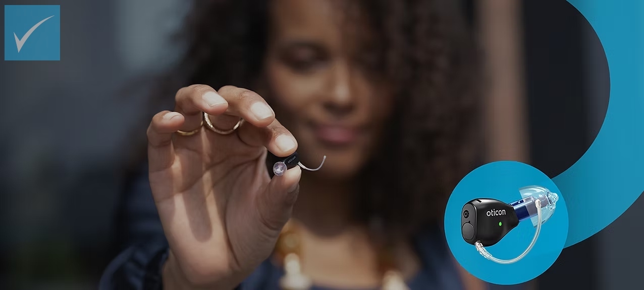 Oticon Zeal hearing aids Discreetness - discounted at HEARING SAVERS