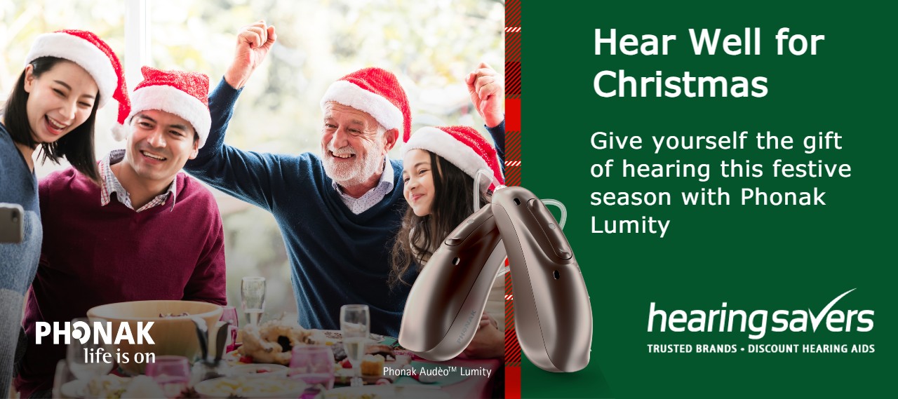 Give yourself the gift of hearing this festive season with Phonak Lumity