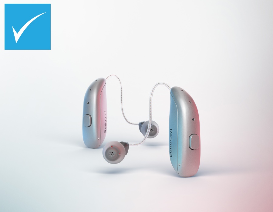 ReSound OMNIA mini hearing aids discounted at HEARING SAVERS
