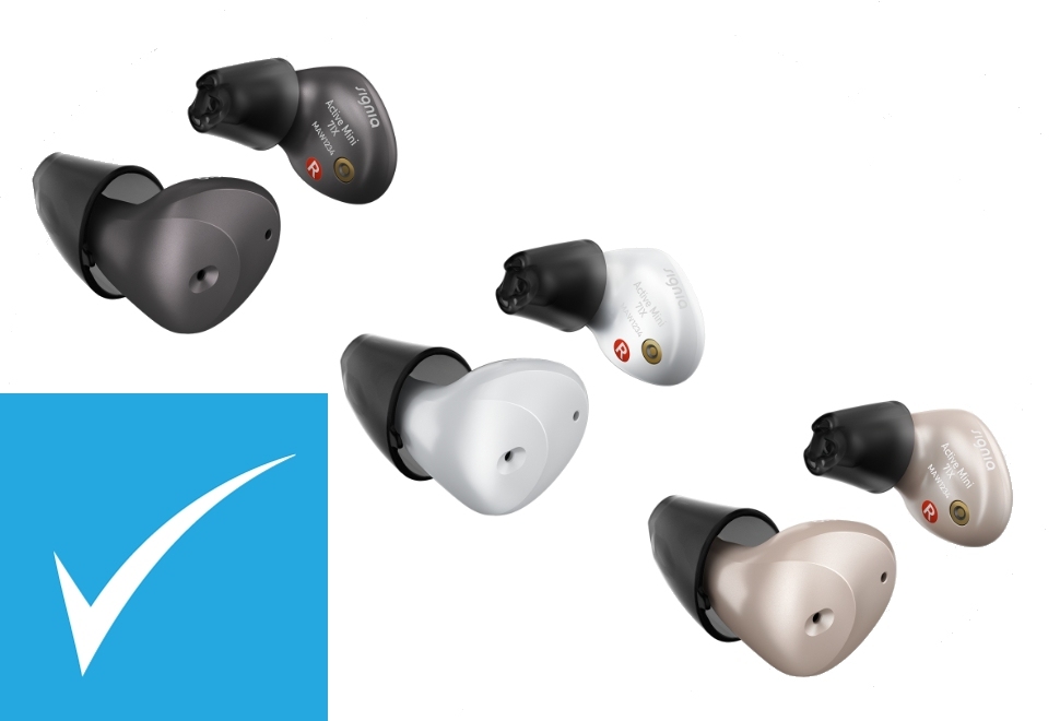 Signia Active Mini IX hearing aids discounted at HEARING SAVERS
