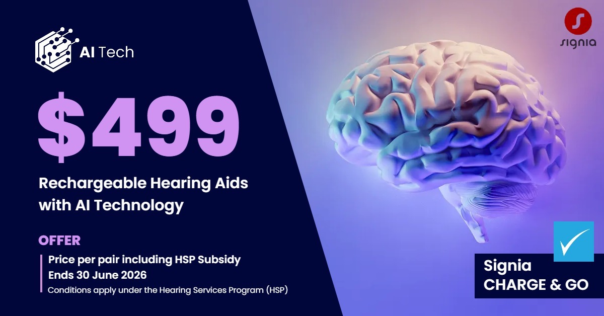 $499 Rechargeable Hearing Aids at HEARING SAVERS