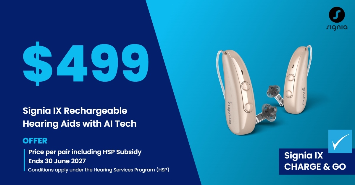 $499 Rechargeable Hearing Aids at HEARING SAVERS