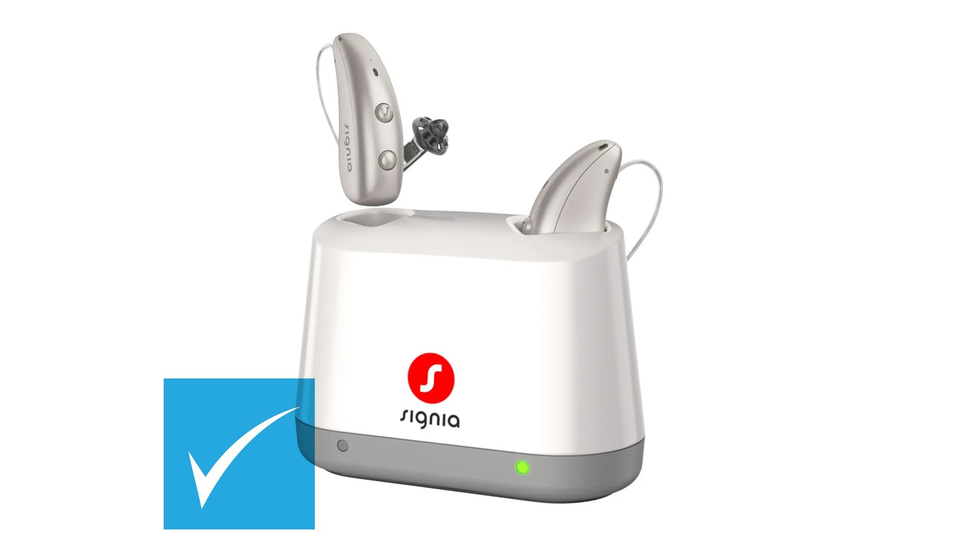 Signia Pure Desktop Charger 2.0 - Discounted at HEARING SAVERS