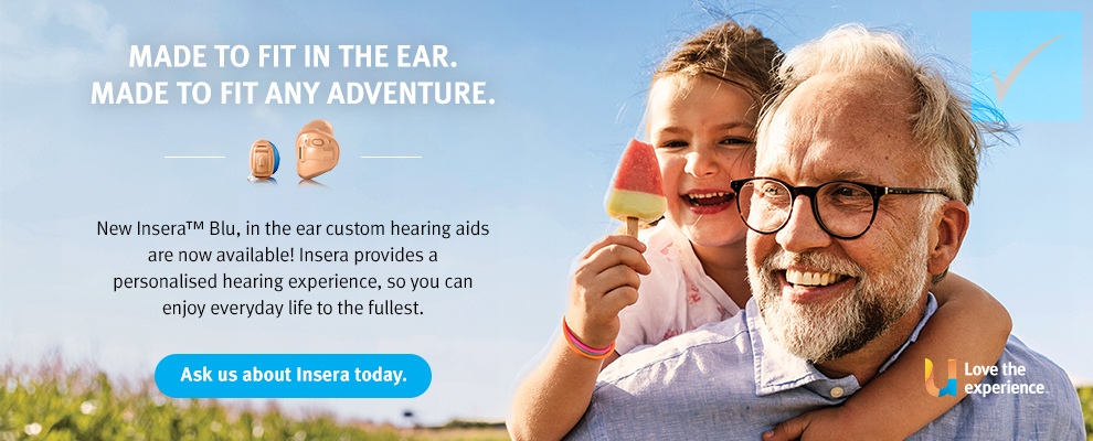 Unitron Insera Blu custom hearing aid