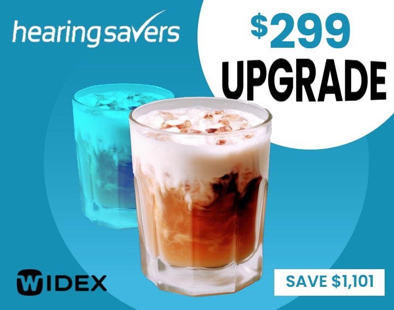 $$299 Widex Allure Hearing Aid Upgrade at HEARING SAVERS