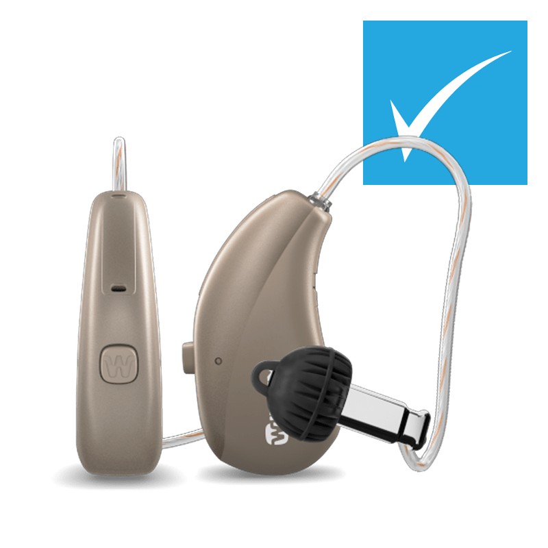 5-year warranty on Widex hearing aids