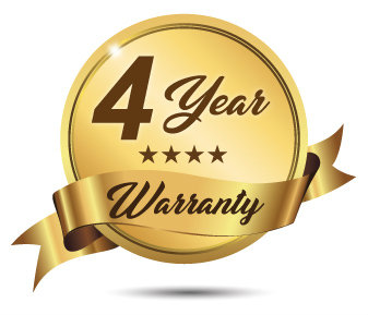4-year warranty
