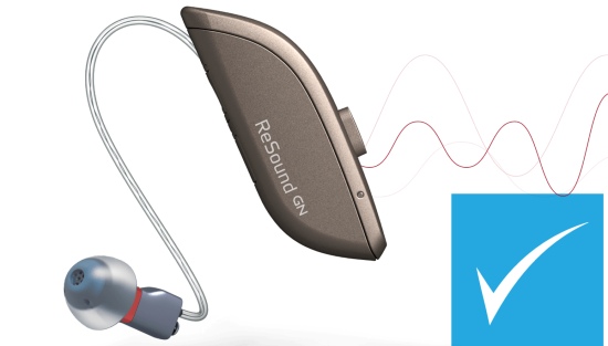 ReSound One hearing aids discounted at HEARING SAVERS