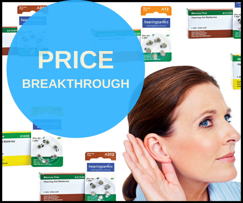 Hearing aid battery price breakthrough Hearing aid battery price breakthrough