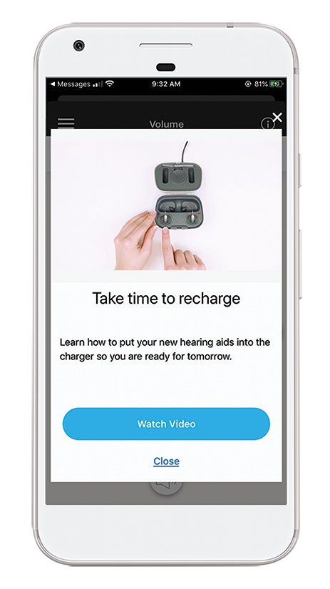 Unitron Discover Next remote plus hearing aids