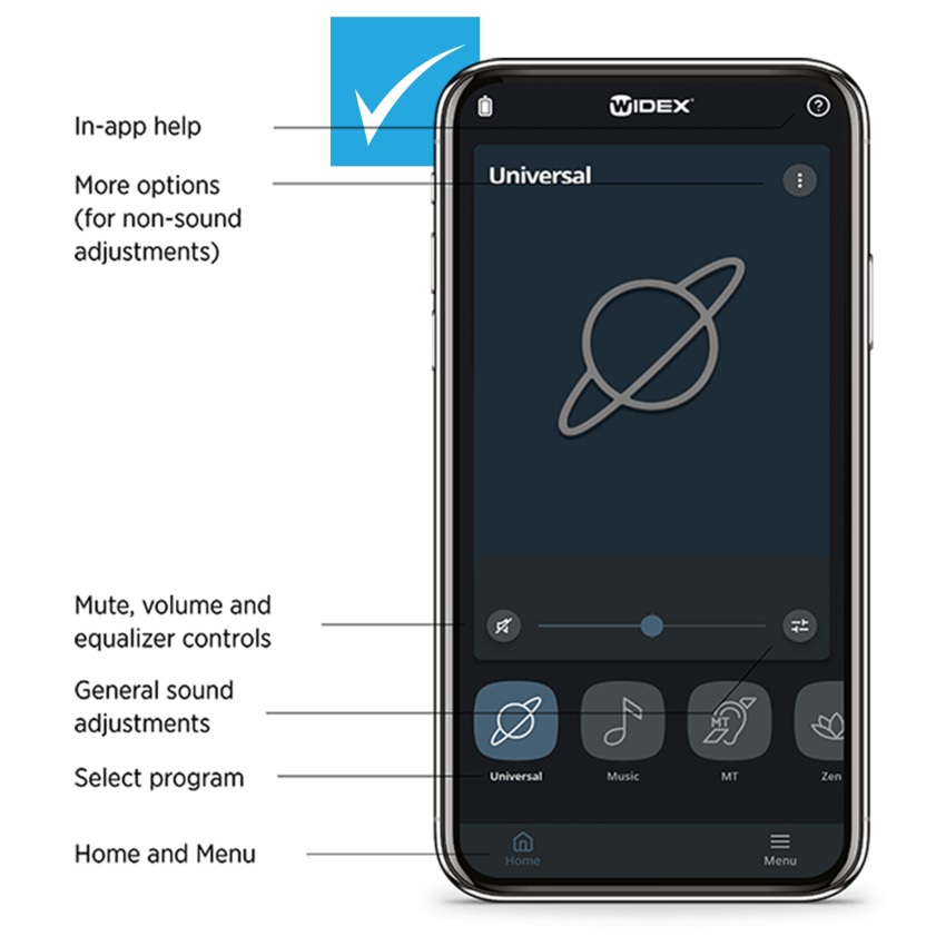 Widex Magnify App