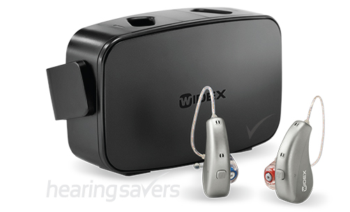 Widex MOMENT rechargeable hearing aids