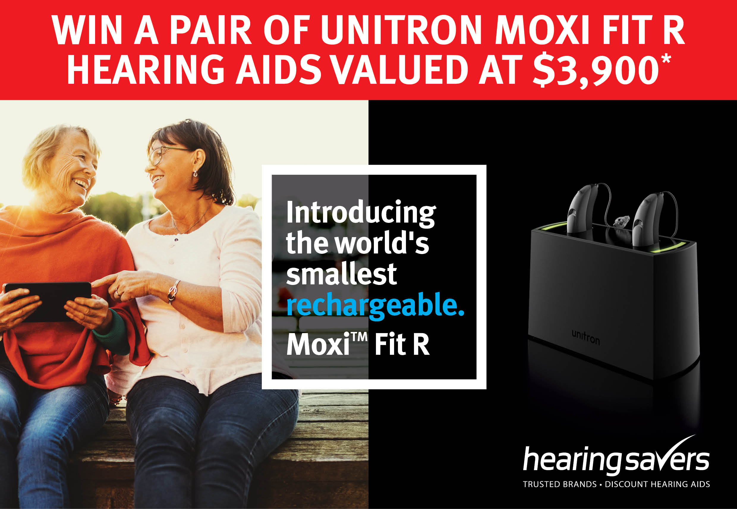 Win a pair of hearing aids valued at $3900