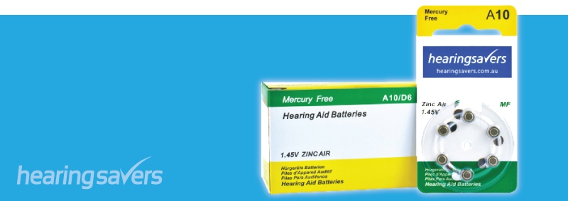 HEARING SAVERS Hearing Aid Batteries