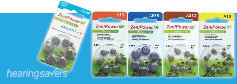 ZeniPower Hearing Aid Batteries